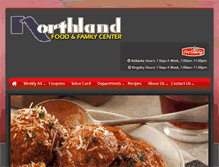 Tablet Screenshot of northlandfood.com